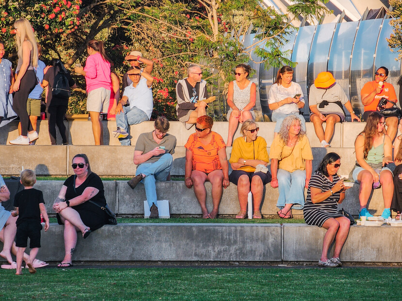Pūtahi Park Whangārei
Amphitheatre seating during market