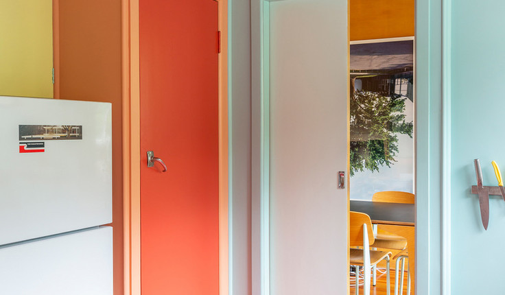 Resene Total Colour Nightingale Award winner 2020 – Ann Shelton and Duncan Munro for Nancy Martin House, by Frederick Ost. Photo Bonny Beattie.