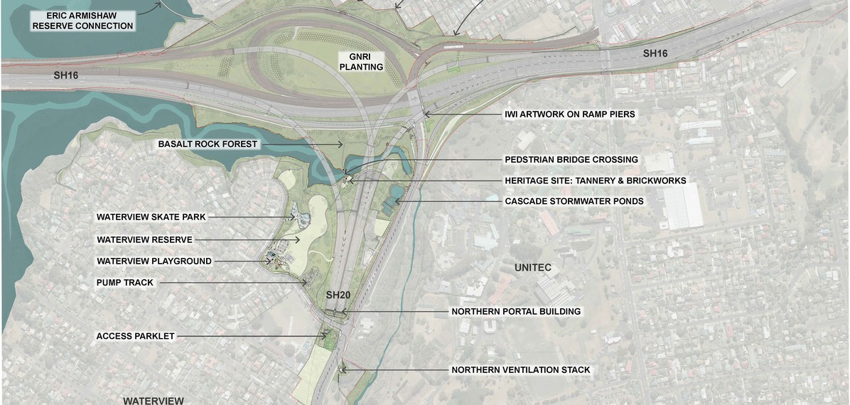 Waterview North Annotated Concept