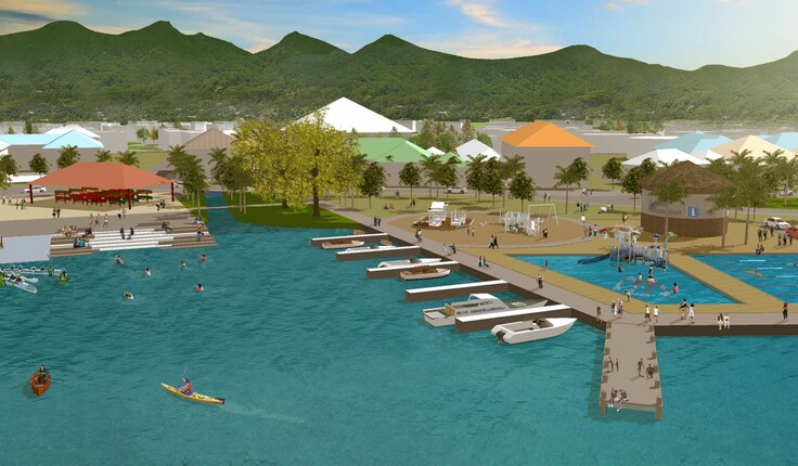 Avarua Harbour Perspective