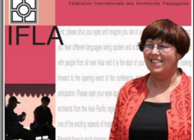 Dr Diane Menzies was the IFLA President from 2006 - 2010.