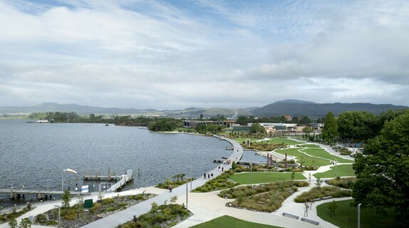 Rotorua Lakefront - Isthmus. NZILA George Malcolm Supreme Award winner 2024