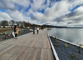 The boardwalk has been a hit with locals. Photo credit: Rotorua Lakes Council