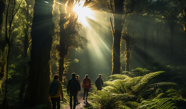 Walking Together Credit: AI Sourced.