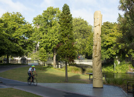 Shared space in Victoria Square. Photography Sarah Rowlands for Boffa Miskell.