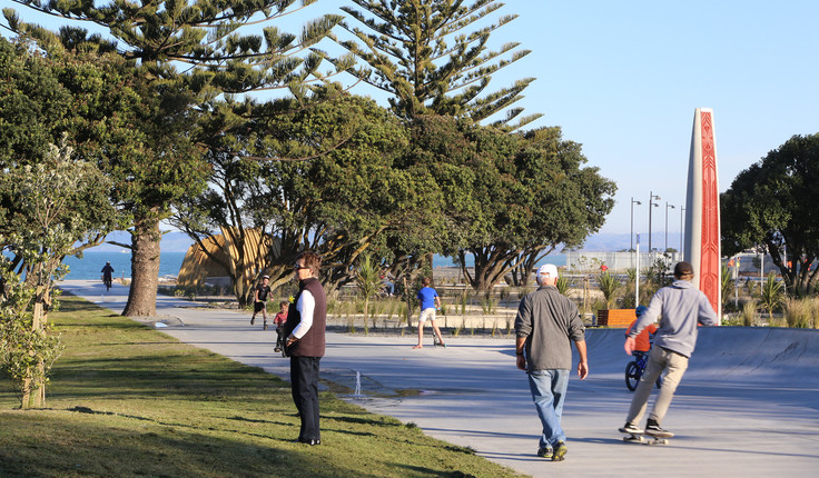 Marine Parade is a thriving playground for locals and visitors alike.