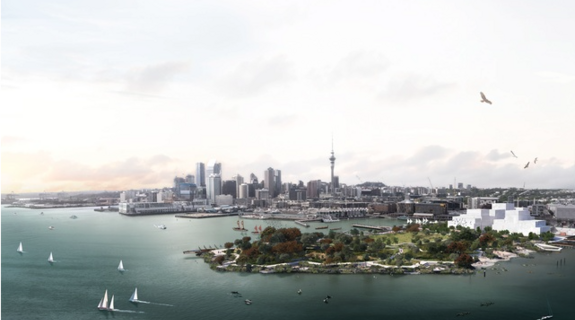 WAF Future Project: Urban Design winner – Te Ara Tukutuku by Landlab and Scape as part of Toi Waihanga Design Collective. Image:  Render supplied to Award