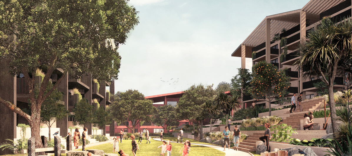 Ngāti Whātua Ōrākei Masterplan - Kainga (c) Jasmax