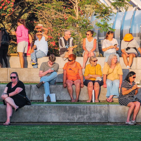 Pūtahi Park Whangārei
Amphitheatre seating during market
