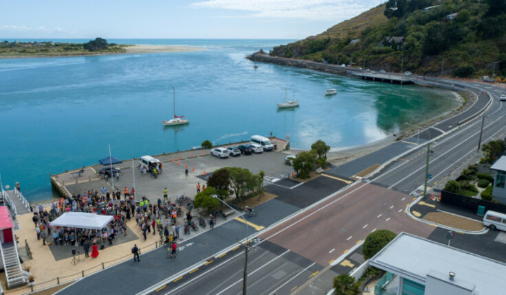 View from above. Photo Credit: Christchurch City Council.