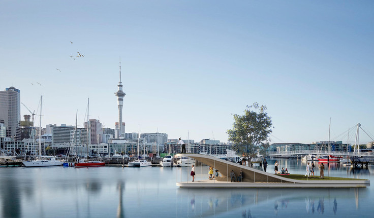 LandLAB’s imagined man-made island has been shortlisted in the experimental section of the World Architecture Festival awards.