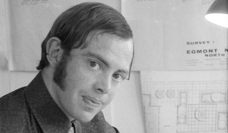 Portrait of Alan Petrie in Landscape Design Studio, 1971. Image credit - Lincoln University Living Heritage