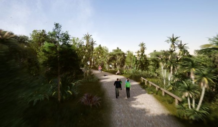 Image from the Regenerate Christchurch Redzone Futures exhibition held recently in Christchurch.