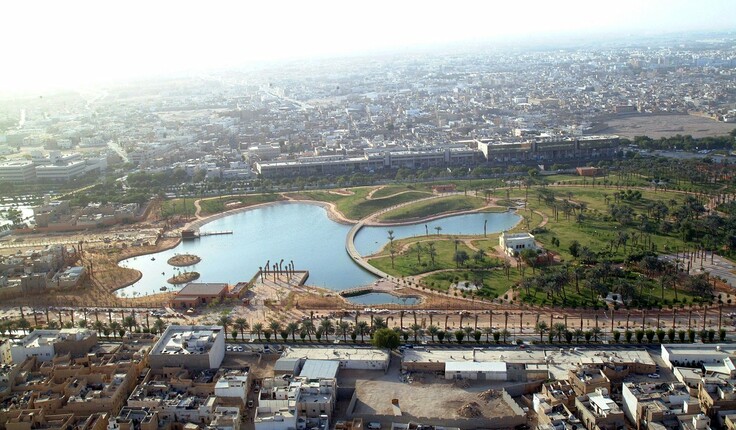 Salam Park in Saudi Arabia - one of Nick’s favourite projects.