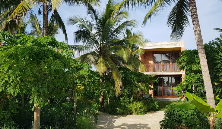 One of the guesthouses. Photos supplied by Franko Gohse and Case Design.