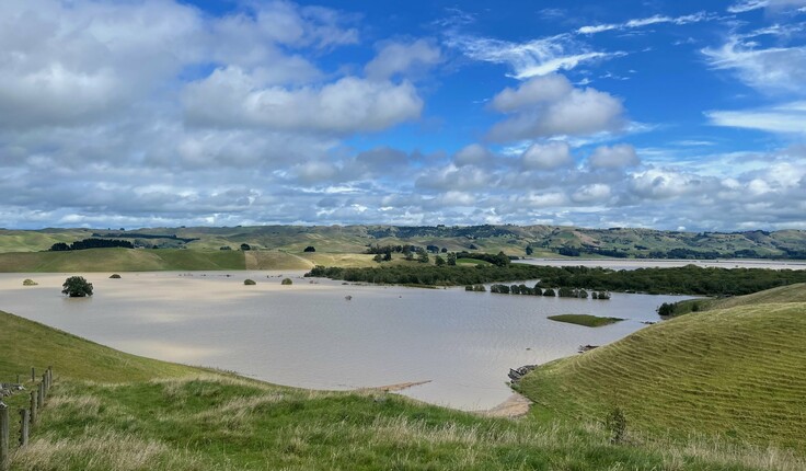 Shannon Bray says Gabrielle has reminded us that water ignores cadastral boundaries.