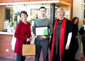 Hanley Chan says the scholarship will help him conduct deeper investigations and more of them.