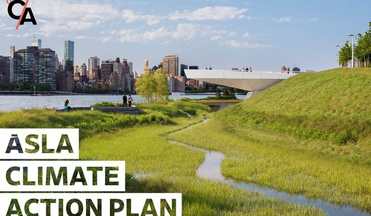ASLA 2019 Professional General Design Honor Award. Hunter's Point South Waterfront Park Phase II: A New Urban Ecology. Long Island City, NY. SWA/BALSLEY and WEISS/MANFREDI with ARUP / copyright Vecerka/ESTO, courtesy SWA/BALSLEY and WEISS/MANFREDI.