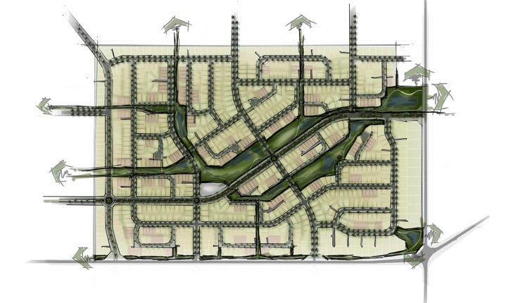 Masterplan render