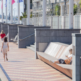 The F03 tucks itself into the existing alcove space, providing a pause opportunity for pedestrians_