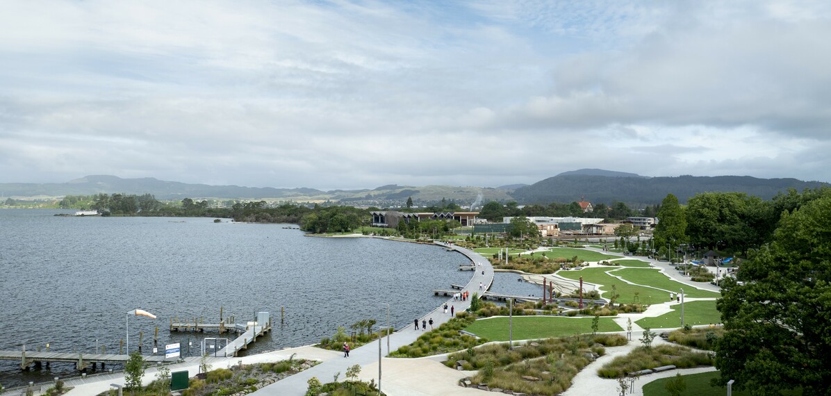 A new relationship with Te Rotorua-nui-a Kahumatamomoe has been created for future generations, a relationship that respects the lake and enhances the wairua and mauri of this shared cultural landscape.