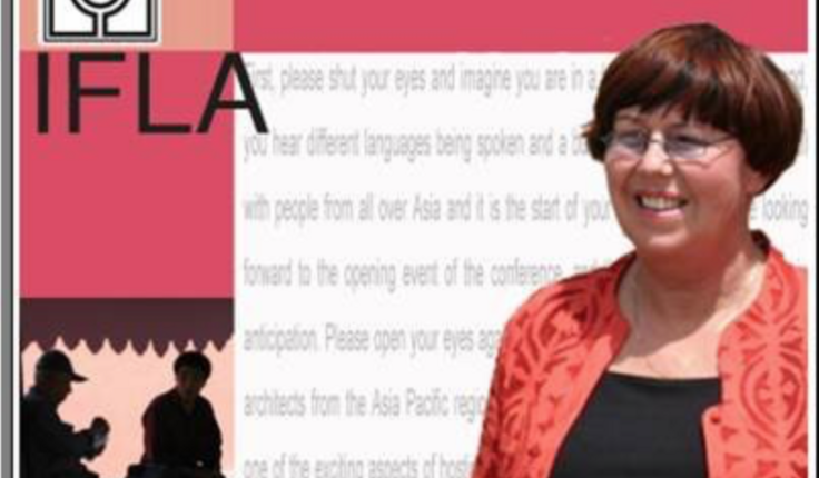 Dr Diane Menzies was the IFLA President from 2006 - 2010.