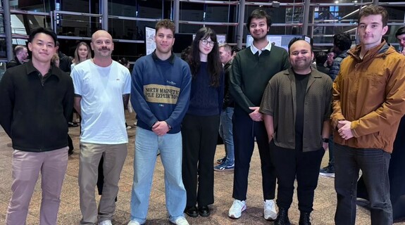 📸 This year's Landscape Architecture students involved: Ekai Chiu - Lincoln; Richie Green, Konstantinos Antonopoulos, Isla Hawkins, Ananda Acharya - VUW; Yas Sharma - Lincoln; Michael Head - Unitec.