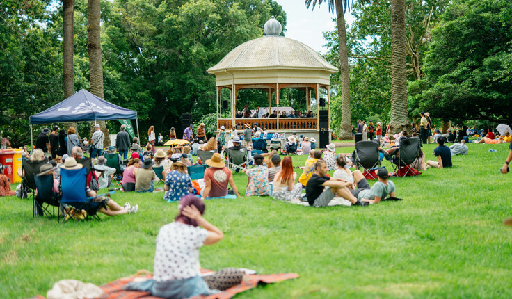 Auckland Domain. Photo Credit: Auckland City Council.