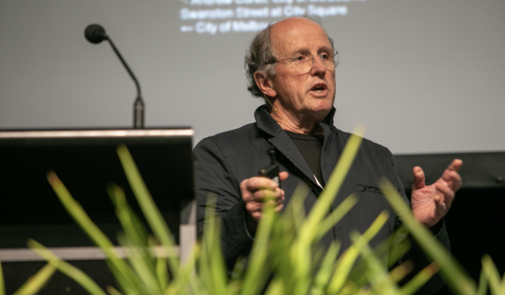 Professor Rob Adams presenting at the 2023 NZILA Firth Conference.